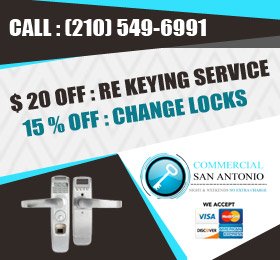Commercial locksmith San Antonio offer